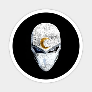 Moon Knight Mask, distressed Magnet